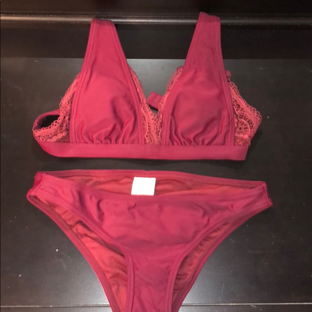 Plunge Bikini set